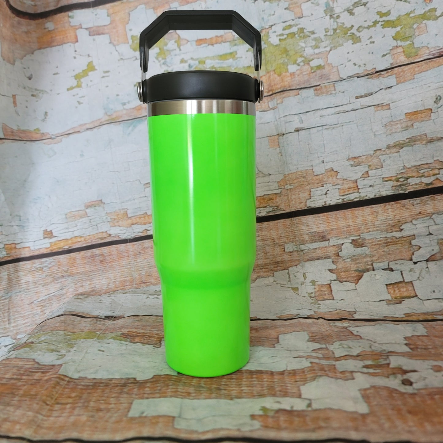 30oz NEON FLIP TOP