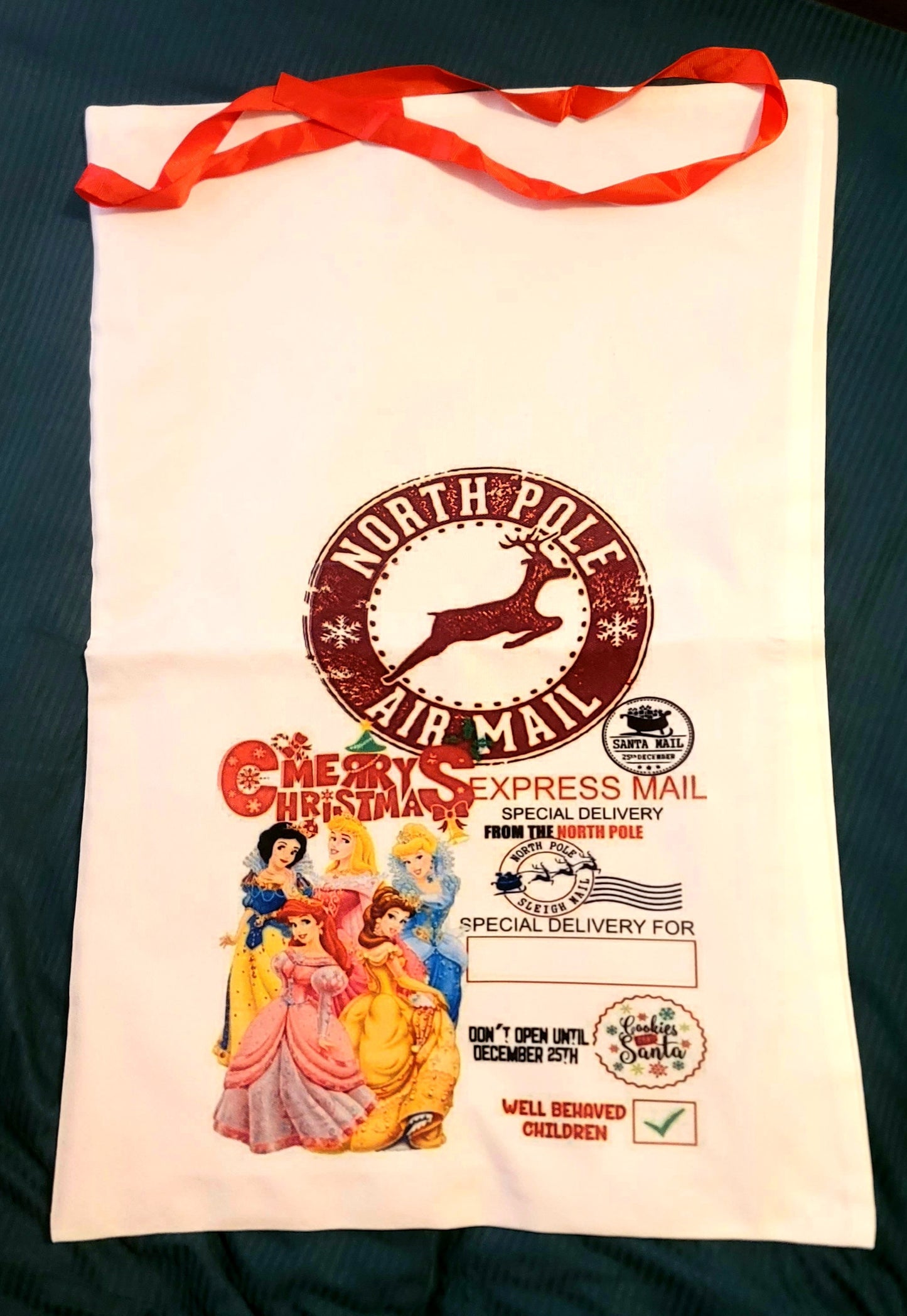 CUSTOM SANTA BAGS 18"x28"
