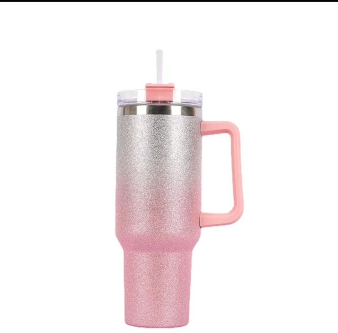 40oz Rough Glitter Tumblers