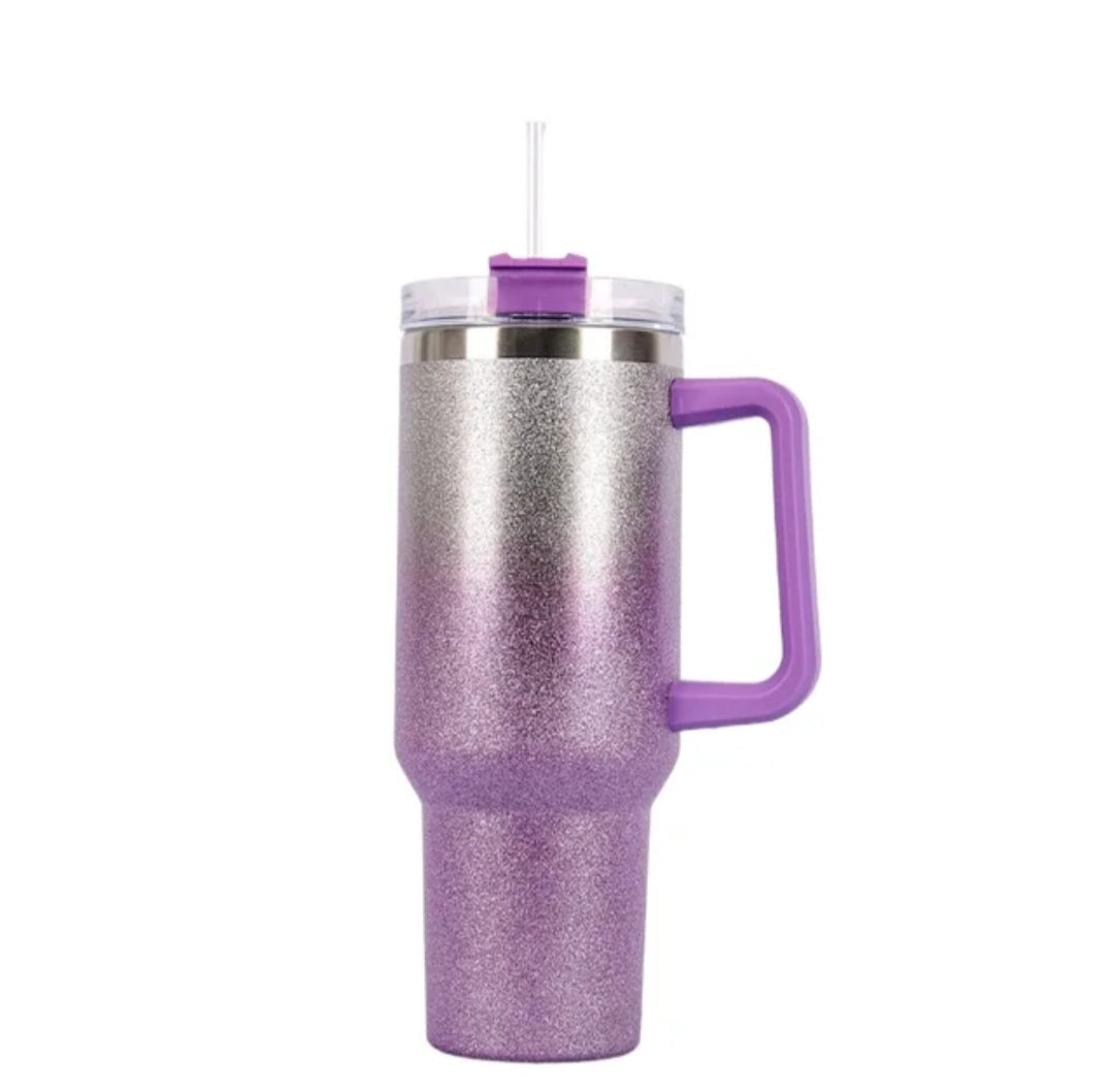40oz Rough Glitter Tumblers