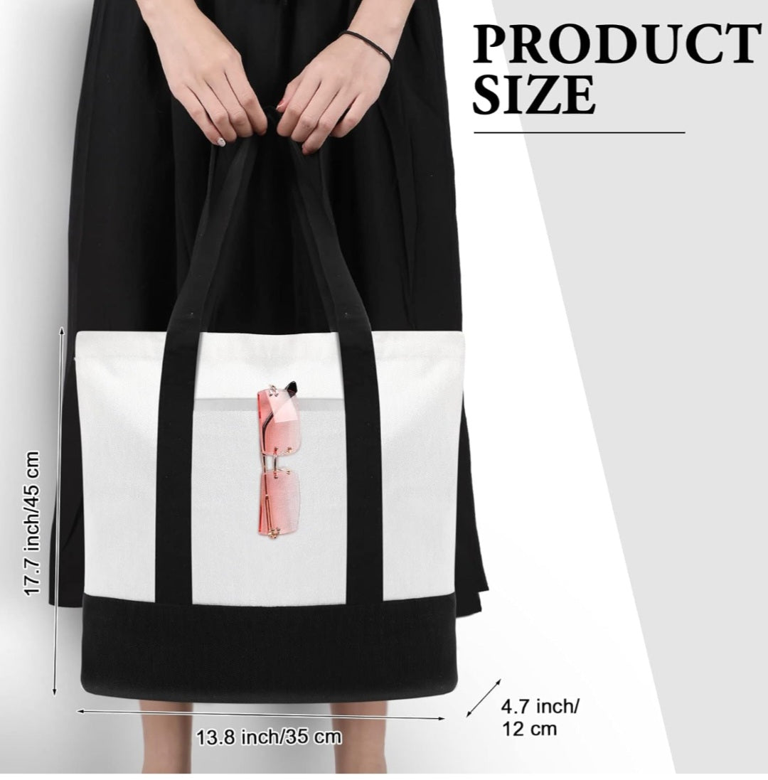 18 inch SUBLIMATION Tote Bag