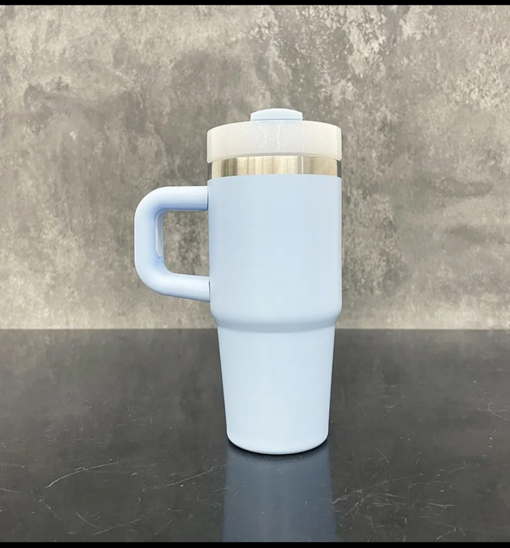 14oz SUBLIMATION MACARON TUMBLER W/HANDLE