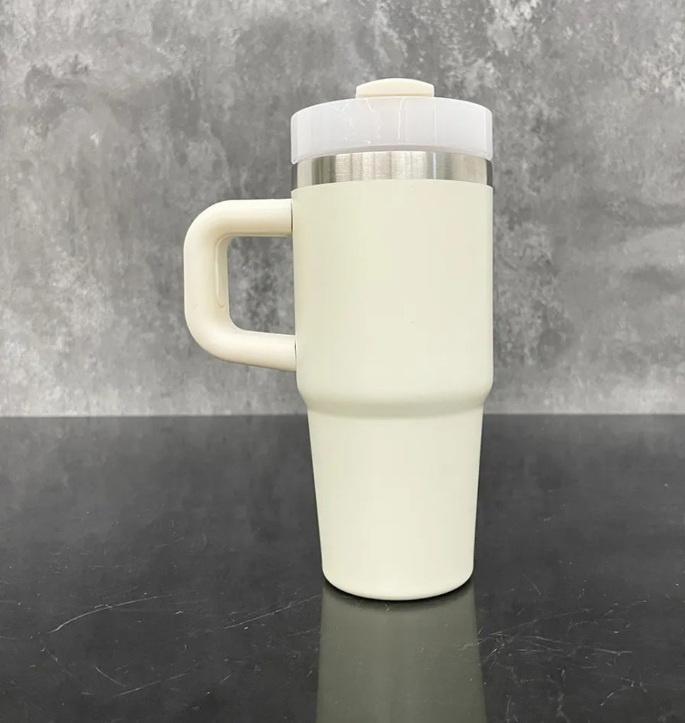 14oz SUBLIMATION MACARON TUMBLER W/HANDLE