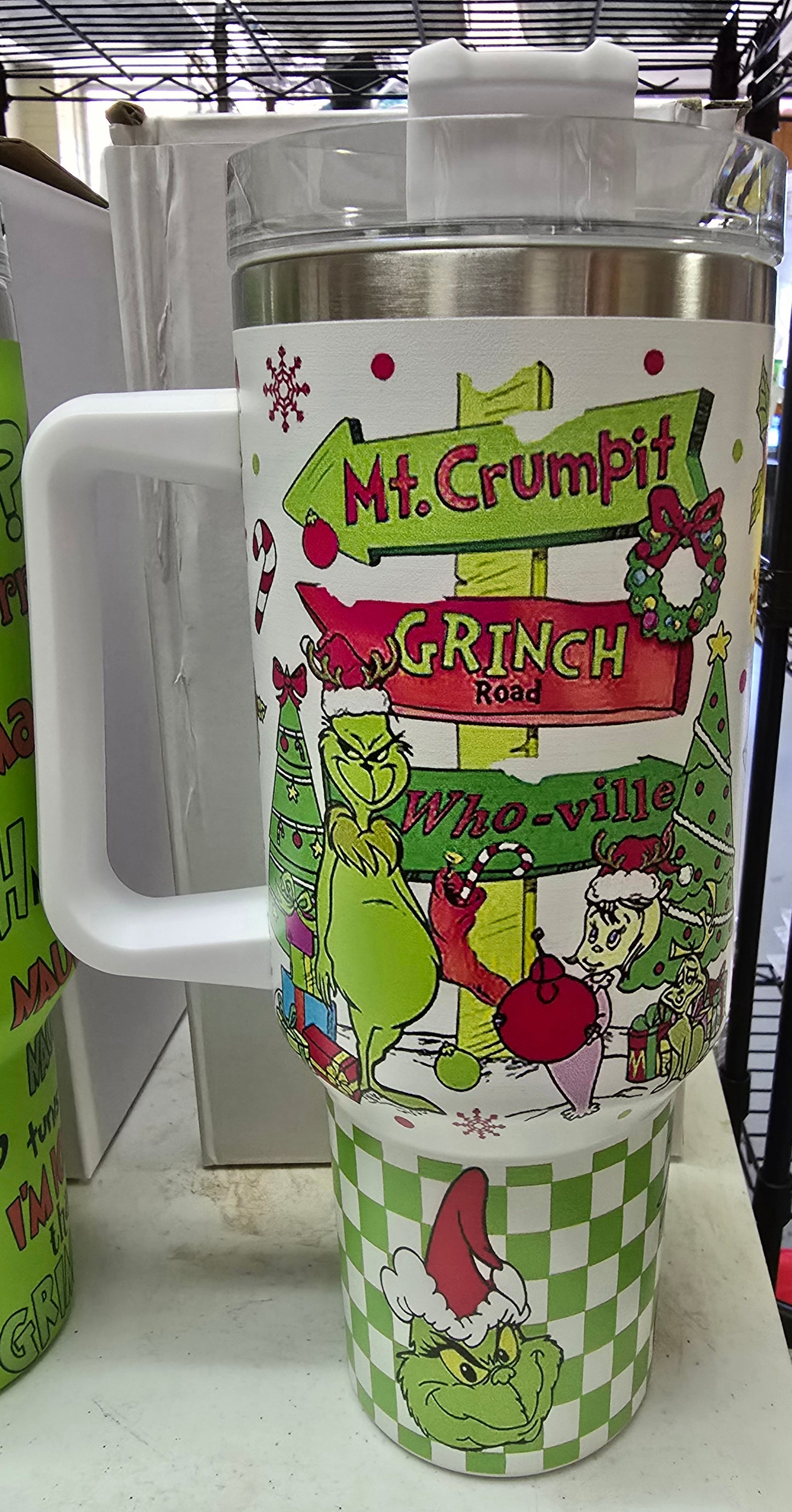 40oz Grinch Tumbler