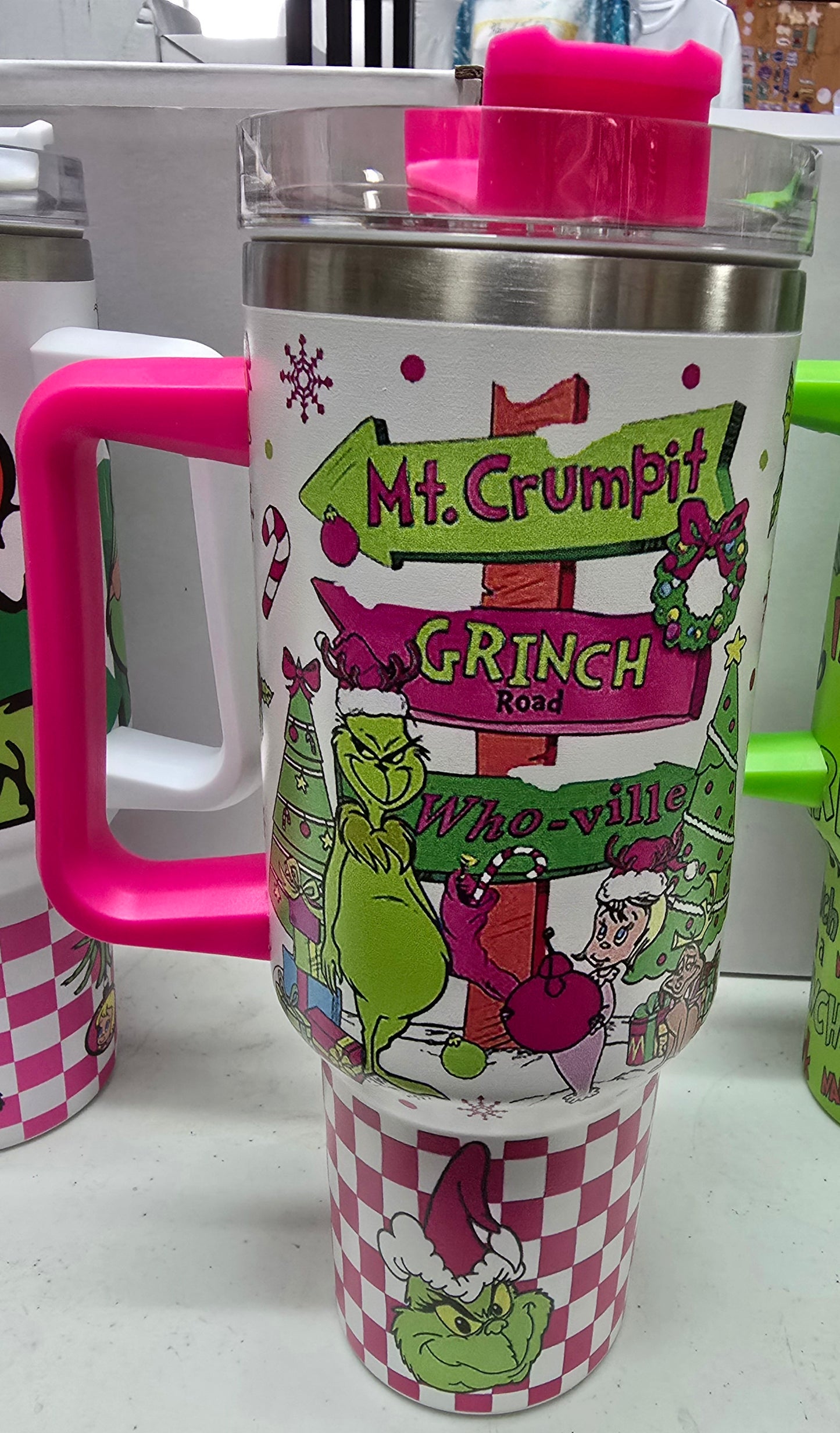 40oz Grinch Tumbler