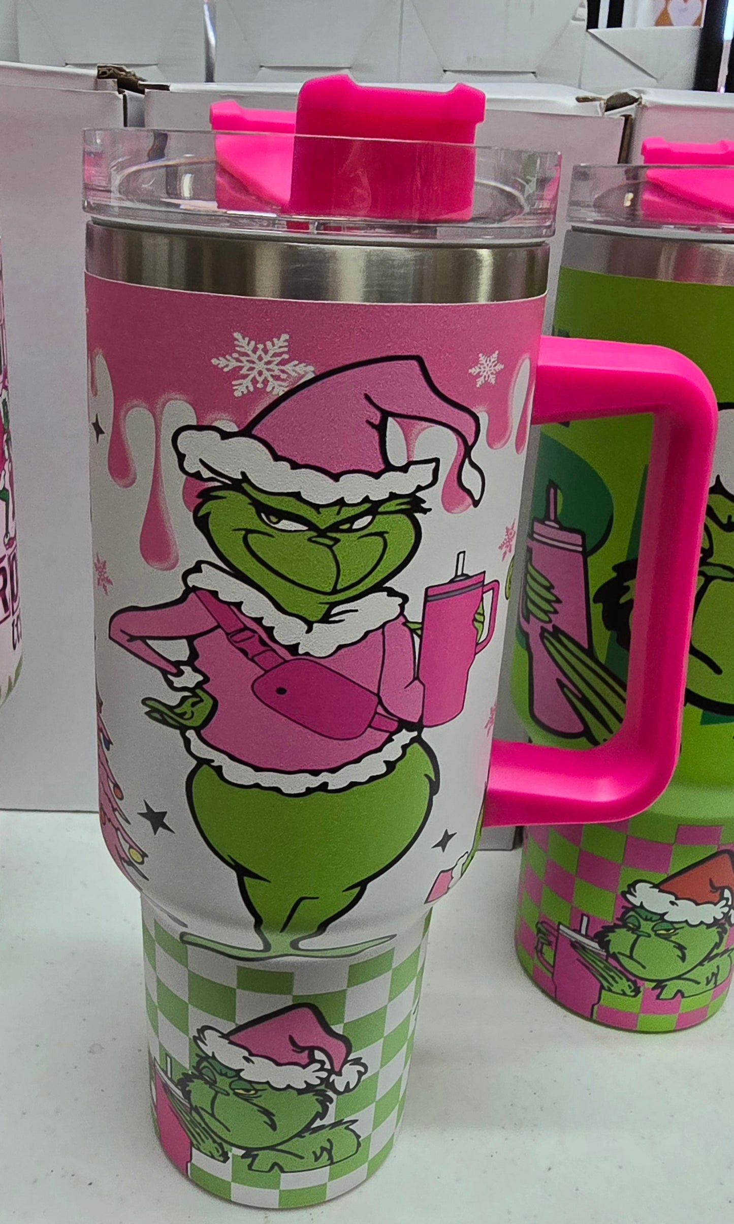 40oz Grinch Tumbler