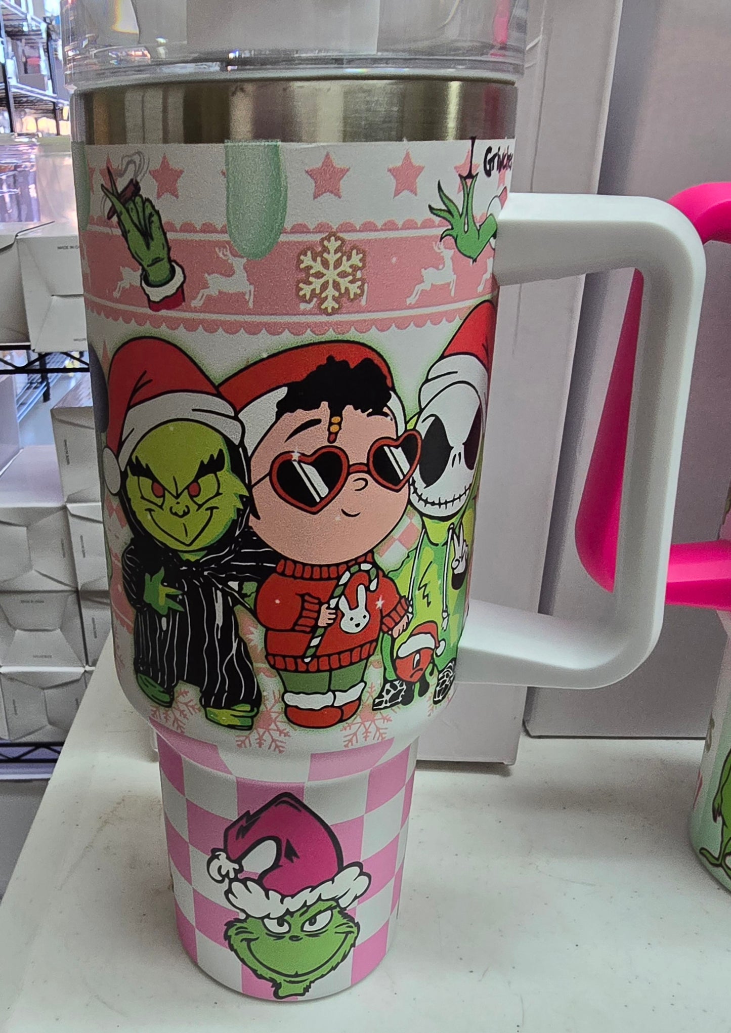 40oz Grinch Tumbler