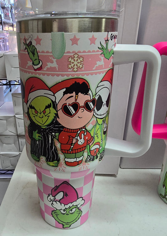 40oz Grinch Tumbler