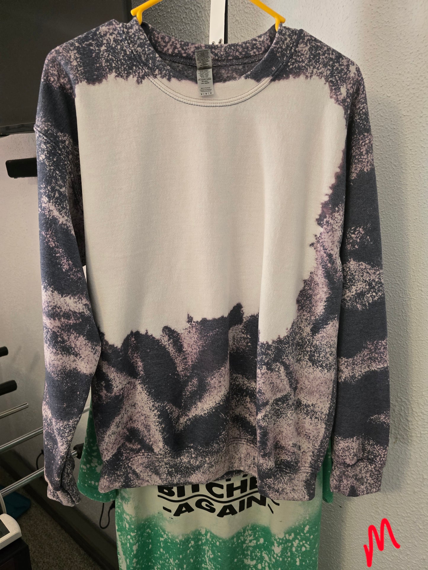 BLEACHED SUBLIMATION TEES AND SWEATSHIRTS