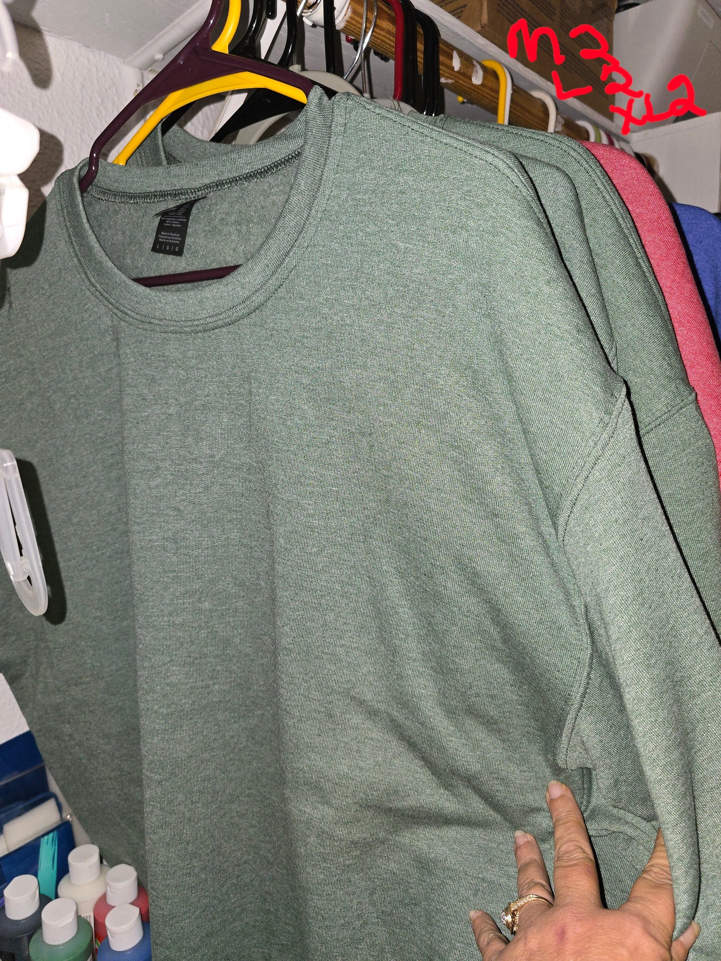 BLEACHED SUBLIMATION TEES AND SWEATSHIRTS