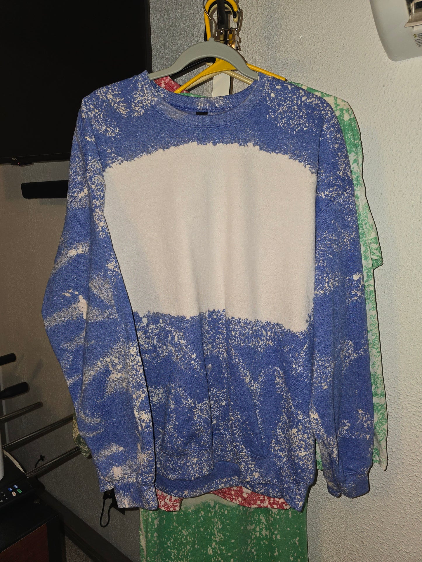 BLEACHED SUBLIMATION TEES AND SWEATSHIRTS