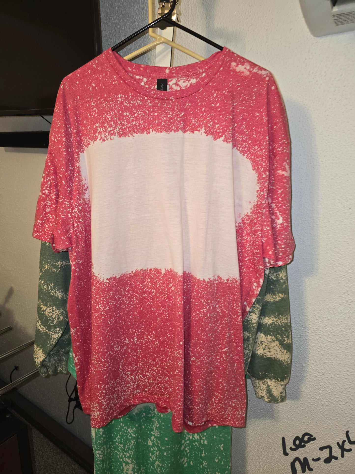 BLEACHED SUBLIMATION TEES AND SWEATSHIRTS