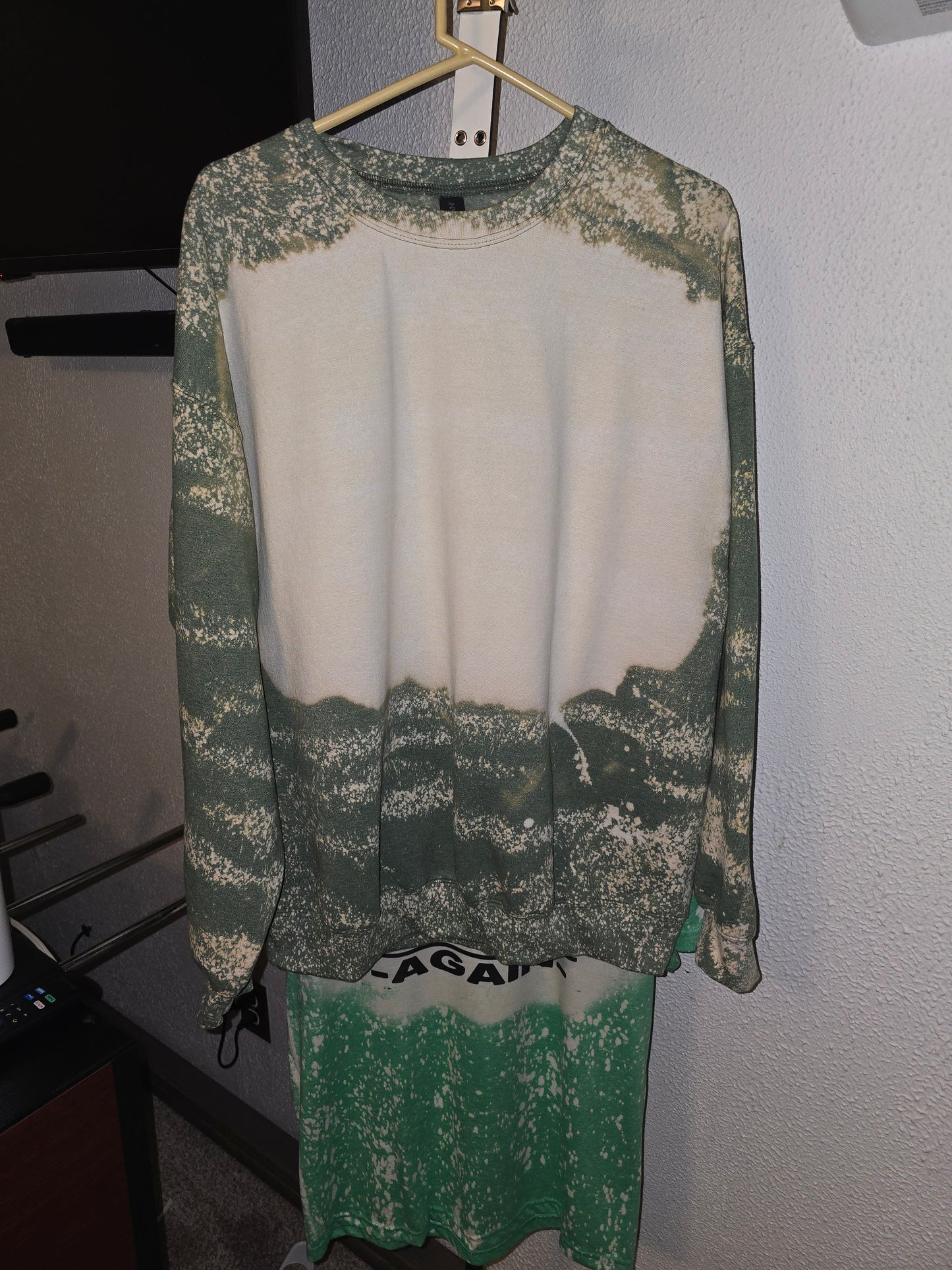 BLEACHED SUBLIMATION TEES AND SWEATSHIRTS