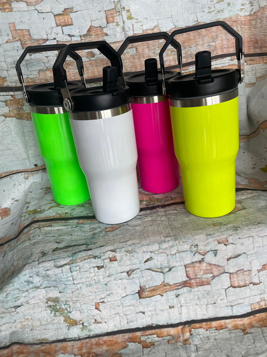 20oz Flip Top Neon