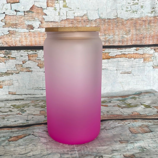 20oz Glass Ombre Can