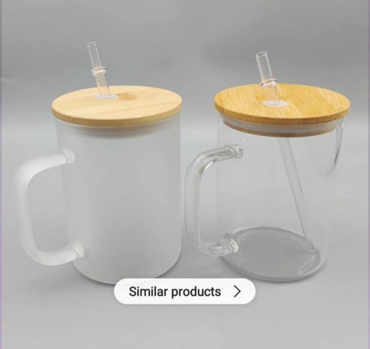 Sublimation Glass Coffee Mug