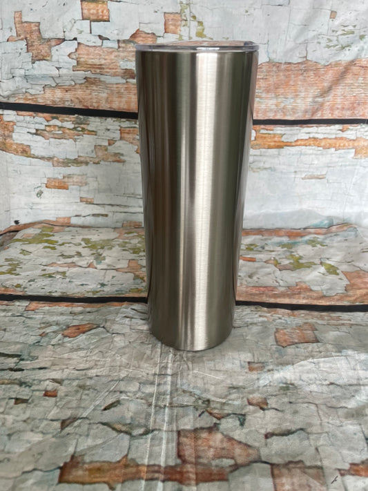 20oz Straight Silver