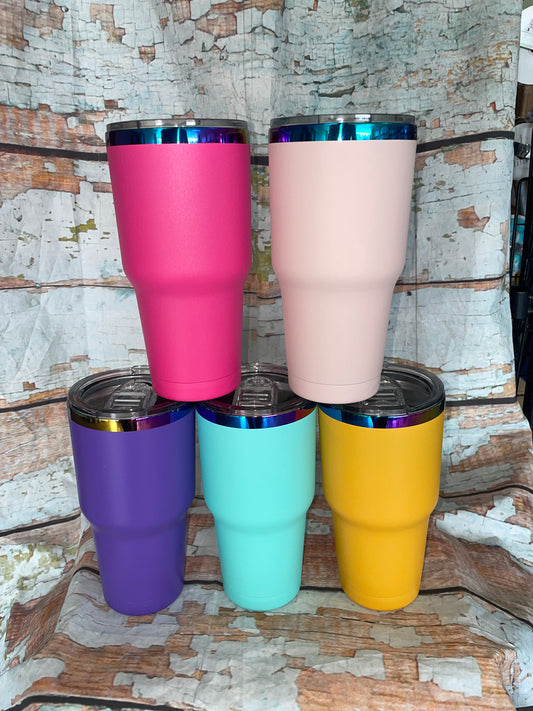 30oz Tapered Lazer Etch