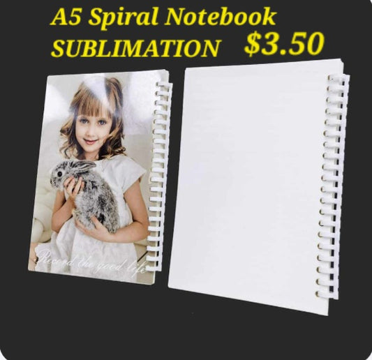 Sublimation Spiral Notebook