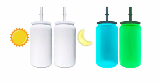 16oz Stainless Can Glow in Dark