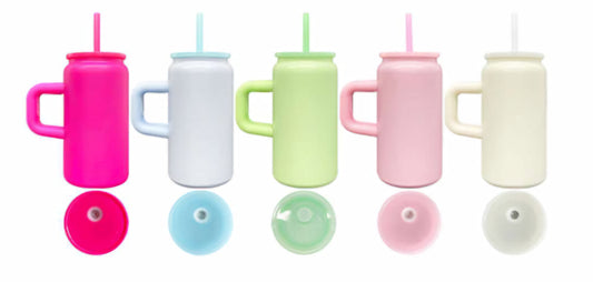 16oz MATTE Macaron Stainless Steel w/handles