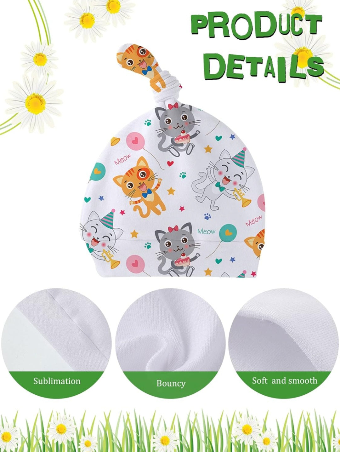 Sublimation Infant Hats and Gloves Sets