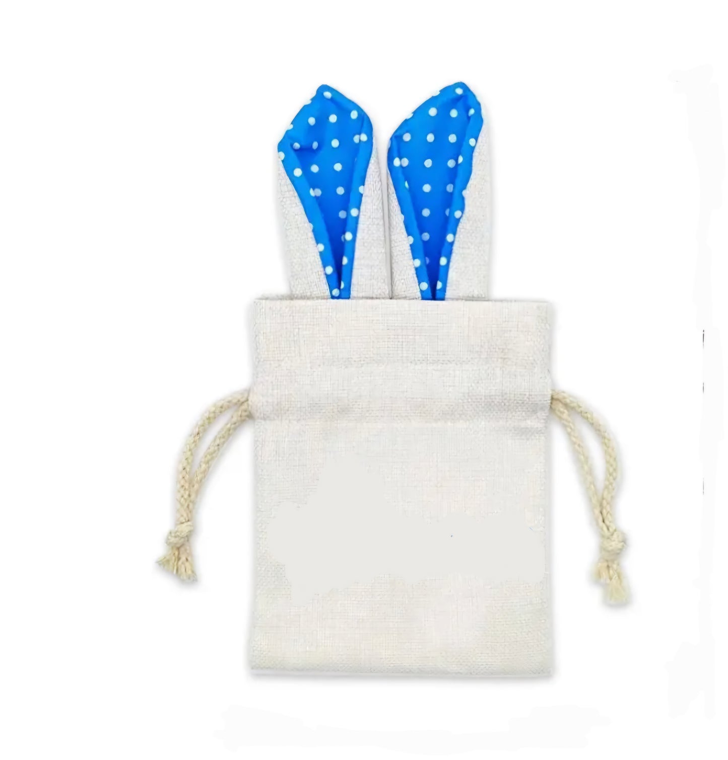 6 inch SUBLIMATION Easter Bunny Bags w/Drawstring