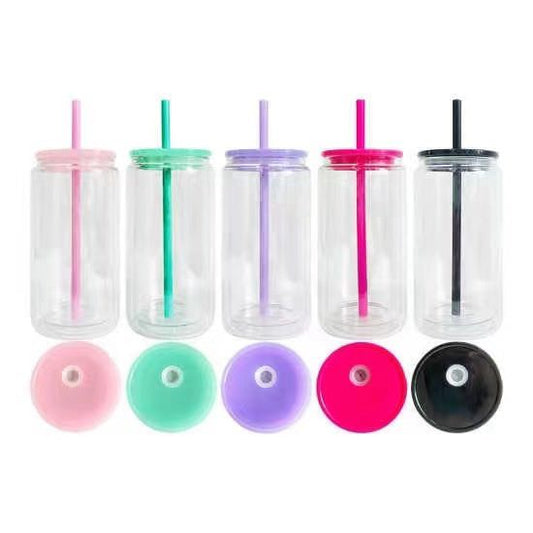 15oz Plastic Snow Globe Tumblers